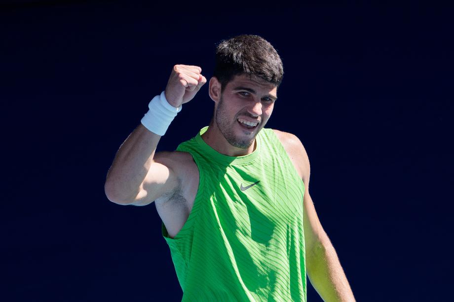 星空体育网址-阿尔卡拉斯直落三盘晋级 连续三年打进澳网16强